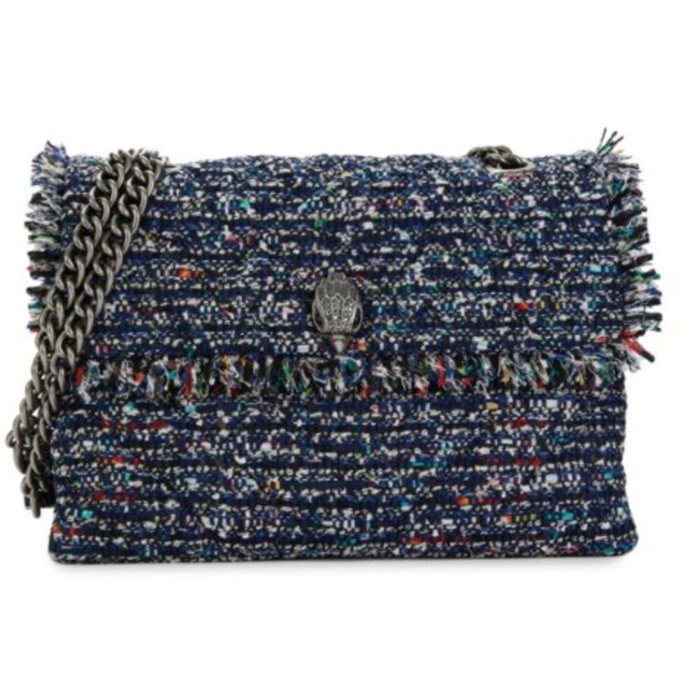 "It Girl" Kurt Geiger Tweed Shoulder Bag
